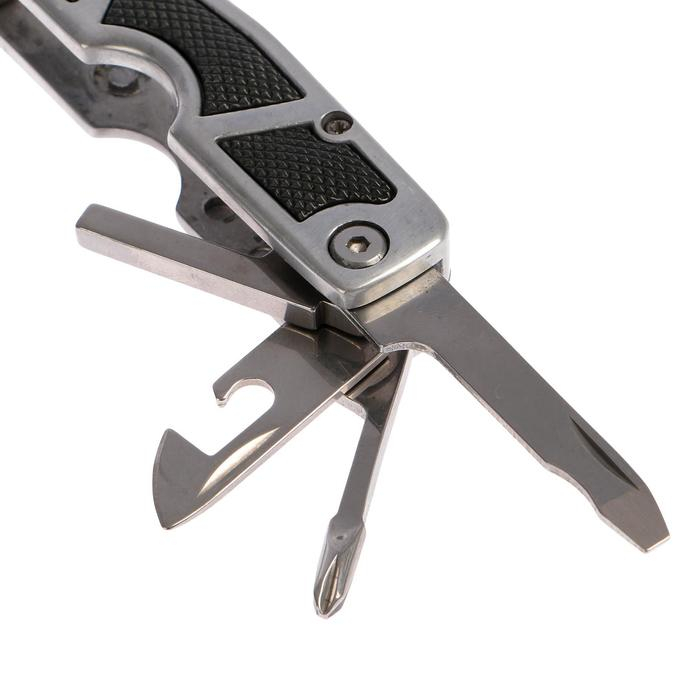 Мультитул Stinger, 10 инструментов, 12 насадок, нейлоновый чехол, коробка картон Мультитул Stinger, 10 инструментов, 12 насадок, нейлоновый чехол, коробка картон