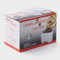 Машинка для удаления косточек из вишни Доляна «Вишнёвый сад», контейнер 450 мл, цвет белый Машинка для удаления косточек из вишни Доляна «Вишнёвый сад», контейнер 450 мл, цвет белый