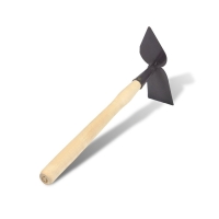 Мотыжка комбинированная, длина 35 см, деревянная ручка Мотыжка комбинированная, длина 35 см, деревянная ручка