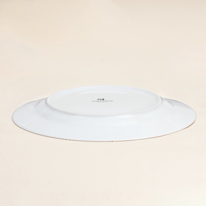 Тарелка новогодняя SL Home «Прекрасное время», постановочная, d=27 см, фарфор Тарелка новогодняя SL Home «Прекрасное время», постановочная, d=27 см, фарфор