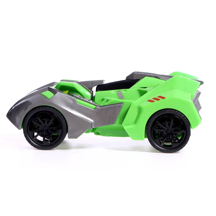 Робот &laquo;Раптор&raquo;, инерционный, трансформируется, цвет зелёный