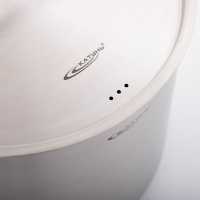 Кастрюля &laquo;Общепит&raquo;, 13 л, d=28 см, h=21 см, капсульное дно, индукция