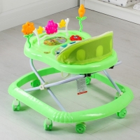 Ходунки &laquo;FLY&raquo;, зеленый, 7 колес, муз., свет