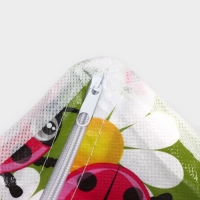 Органайзер для хранения белья Доляна &laquo;Божьи коровки&raquo;, 8 ячеек, 28&times;14&times;10 см, цвет зелёный