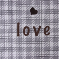 Постельное бельё LoveLife 1,5сп "Клетка", 143*215см,150*225см,50*70см-2шт,100%хлопок, сатин, 125г/м&sup2;