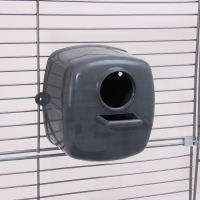 Клетка для птиц "Пижон" №104-Б, разборная, 2 секции, 58 х 40 х 88см, серая Клетка для птиц "Пижон" №104-Б, разборная, 2 секции, 58 х 40 х 88см, серая