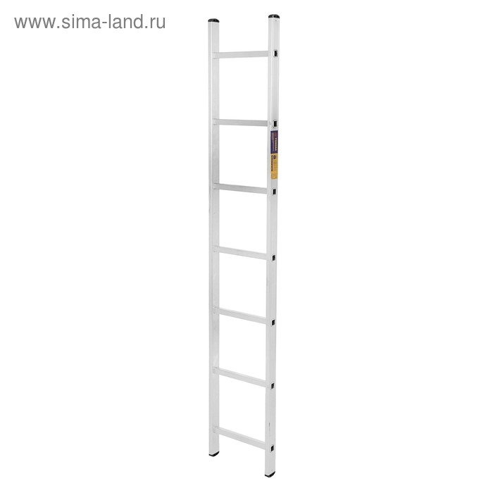 Лестница ТУНДРА, алюминиевая, односекционная, приставная, 7 ступеней, 1950 мм Лестница ТУНДРА, алюминиевая, односекционная, приставная, 7 ступеней, 1950 мм