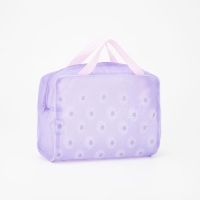 Косметичка на молнии, цвет сиреневый Косметичка на молнии, цвет сиреневый