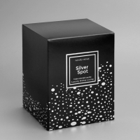 Свеча ароматическая "Silver Spot", ежевика, чёрный стакан Свеча ароматическая "Silver Spot", ежевика, чёрный стакан