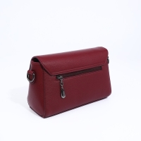 Сумка-мессенджер на магните, цвет бордовый