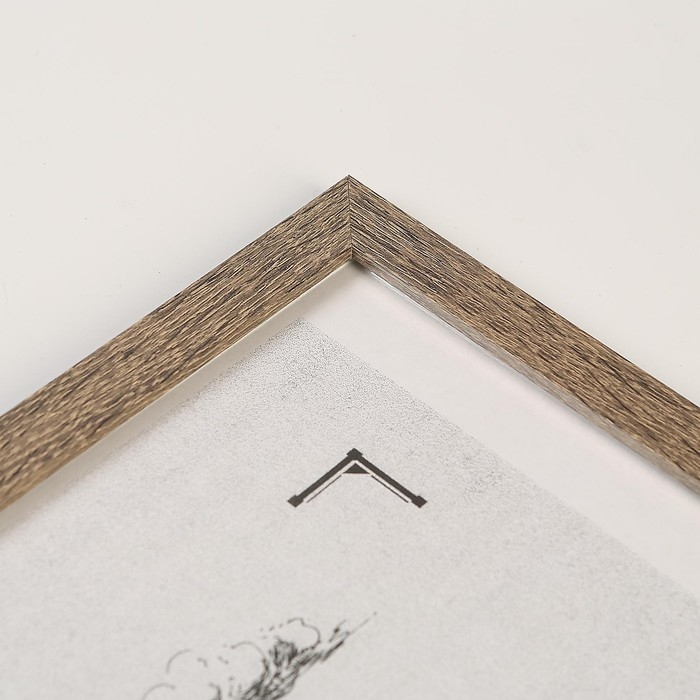 Фоторамка МДФ 30х40 см. №6, шир. 18 мм, толщ. 12 мм, Капучино (пластиковый экран) Фоторамка МДФ 30х40 см. №6, шир. 18 мм, толщ. 12 мм, Капучино (пластиковый экран)