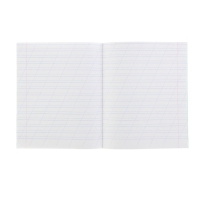 Комплект тетрадей из 20 штук, 12 листов в косую линию КПК "Зёленая обложка", блок офсет, белизна 90%