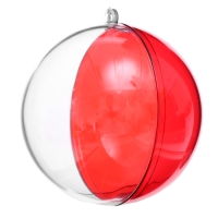 Набор &laquo;Новогодние шары&raquo;, шар &mdash; 9 см и 7 см, с наклейками, с деревянными основами