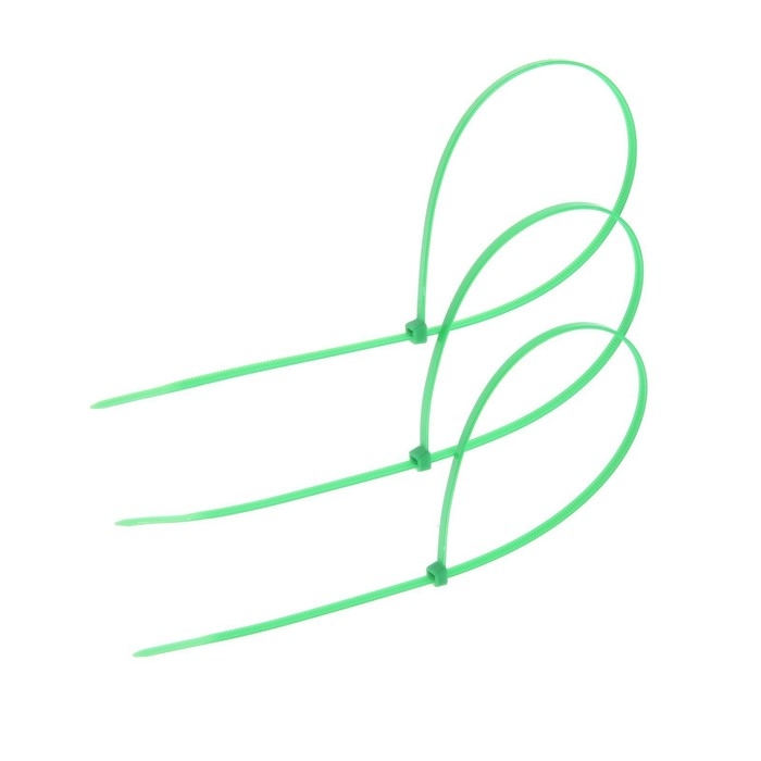 Хомут нейлоновый ТУНДРА krep, для стяжки, 4.8х400 мм, цвет зеленый, в упаковке 100 шт. Хомут нейлоновый ТУНДРА krep, для стяжки, 4.8х400 мм, цвет зеленый, в упаковке 100 шт.