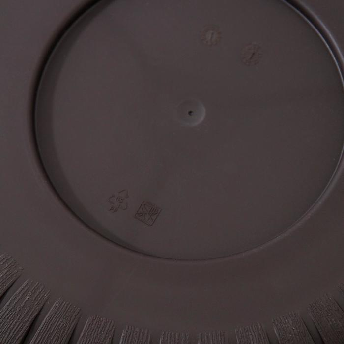 Кашпо &laquo;Шато&raquo;, 8 л, цвет коричневый ротанг