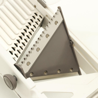 Овощерезка Magistro Stormy, с контролируемым углом нарезания, нержавеющая сталь, 35&times;15&times;14 см, цвет белый