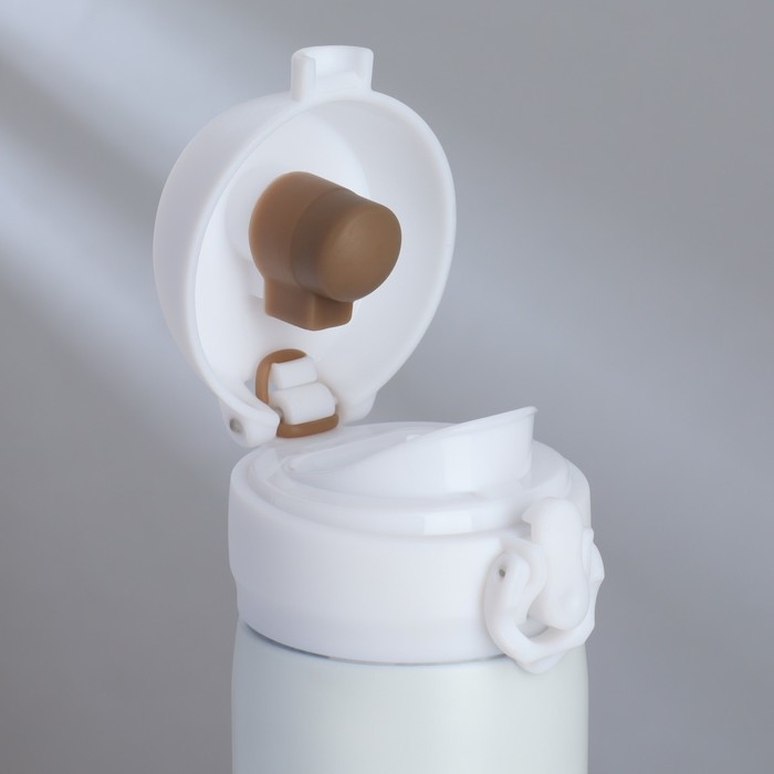 Термос &laquo;Утренний кофе&raquo; серый, 450 мл