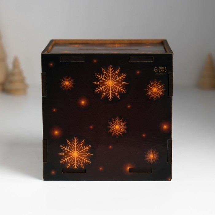 Копилка куб Копилка куб "Змея. Благополучия" 10х10х10 см