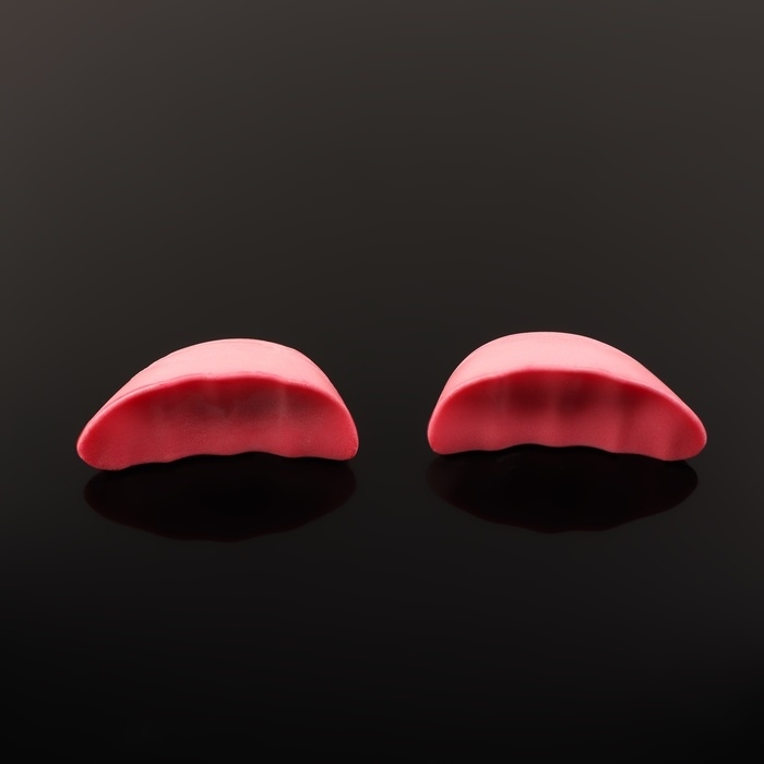 Вставки для уменьшения размера обуви, регулируемые, 7,3 &times; 4 см, пара, цвет розовый