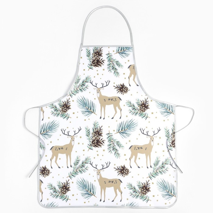 Фартук Доляна Олени 70*80 см, 100% п/э