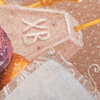 Набор кухонный полотенец Доляна "Пасха" 2 шт, 28х46 см, рогожка, 100% хлопок, 160г/м2 Набор кухонный полотенец Доляна "Пасха" 2 шт, 28х46 см, рогожка, 100% хлопок, 160г/м2