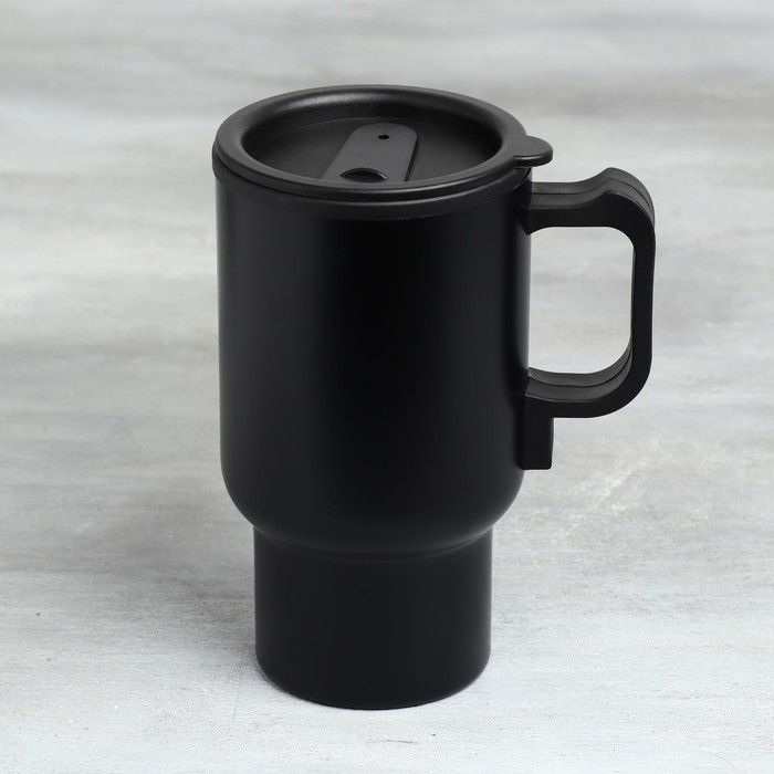 Термокружка с подогревом от USB &laquo;Для снятия стресса&raquo;, 450 мл, нержавеющая сталь