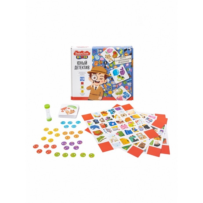 Игра настольная &laquo;Юный детектив. Дело о пропавшей игрушке&raquo;