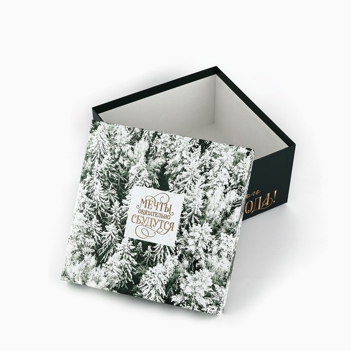Набор подарочных коробк 5 в 1 &laquo;Снежная зима&raquo;, 14 х 14 х 8&ndash;22 х 22 х12 см, Новый год