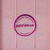 Мини - комод для мелочей Доляна «Уют», 4 секции, с добавлением пшеничного волокна, 12,5×9×11,5 см, цвет розовый Мини - комод для мелочей Доляна «Уют», 4 секции, с добавлением пшеничного волокна, 12,5×9×11,5 см, цвет розовый