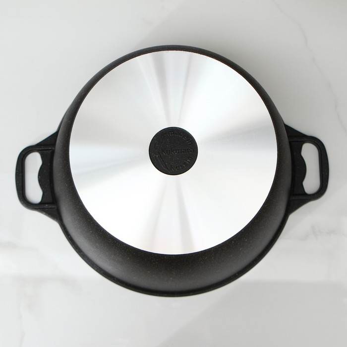 Кастрюля Granit ultra, 10 л, d=32.5 см, h=25.5 см, антипригарное покрытие, цвет коричневый Кастрюля Granit ultra, 10 л, d=32.5 см, h=25.5 см, антипригарное покрытие, цвет коричневый