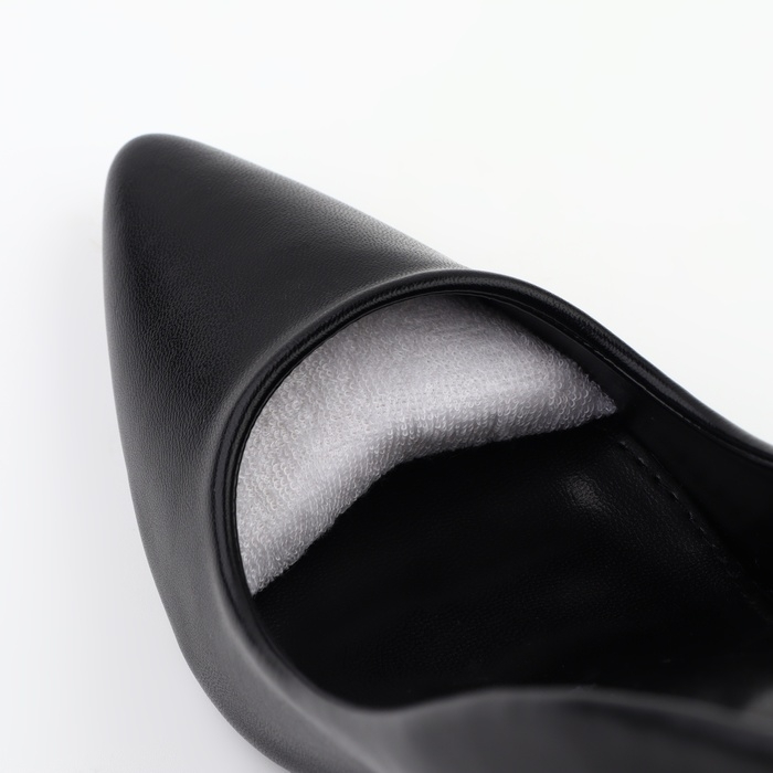 Вставки для уменьшения размера обуви, 7,5 &times; 4,5 см, пара, цвет белый