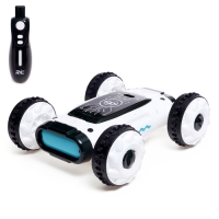 Машинка перевертыш &laquo;Техно&raquo;, радиоуправляемая, дрифт, аккумулятор, на пульте управления, цвет белый