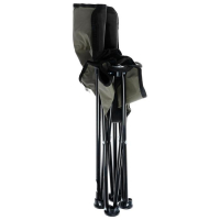 Стул складной Nika &laquo;Премиум 3&raquo;, 46 x 46 x 77 см, цвет чёрный/хаки