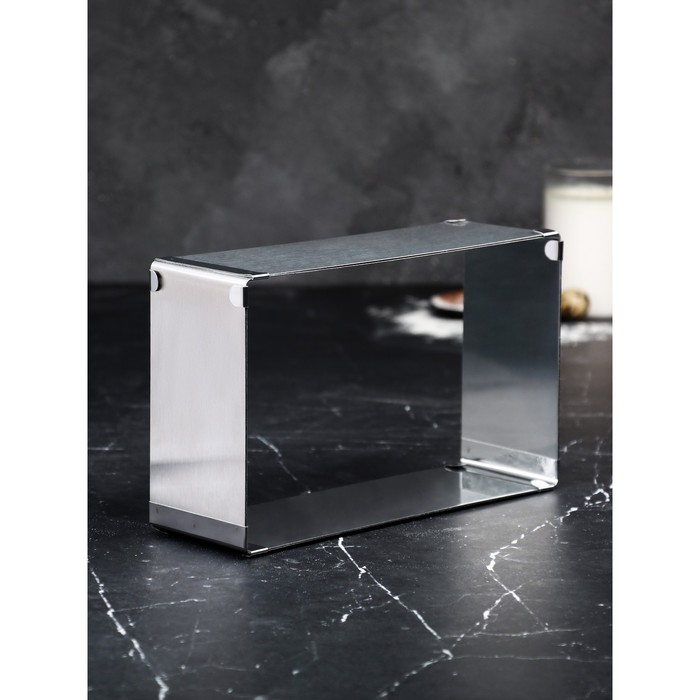 Форма для выпечки с регулировкой размера &laquo;Прямоугольная&raquo;, h-8,5 см, 15х25 - 27х48 см