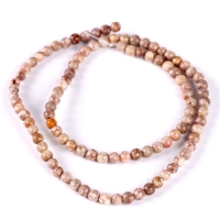 Бусины из натурального камня «Песочный агат» набор 90 шт., размер 1 шт. — 4 мм Бусины из натурального камня «Песочный агат» набор 90 шт., размер 1 шт. — 4 мм