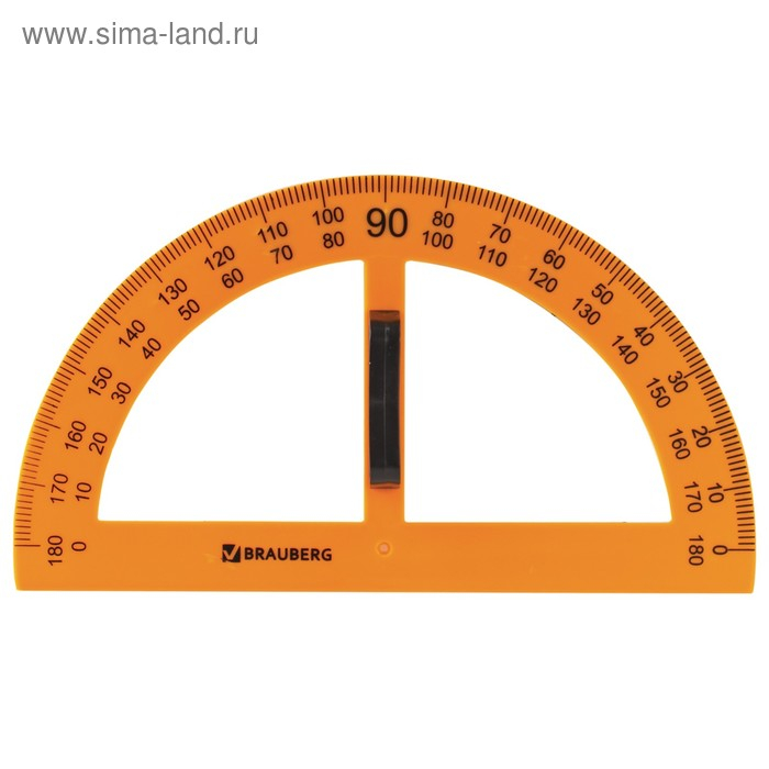 Набор чертежный для классной доски BRAUBERG: 2 треугольника, транспортир, циркуль, линейка 100 см