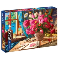 Пазл «Акварельный букет», 2000 элементов Пазл «Акварельный букет», 2000 элементов
