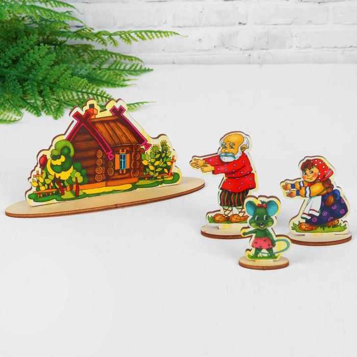 Театр на столе Театр на столе "Репка", высота фигур: 4-6 см