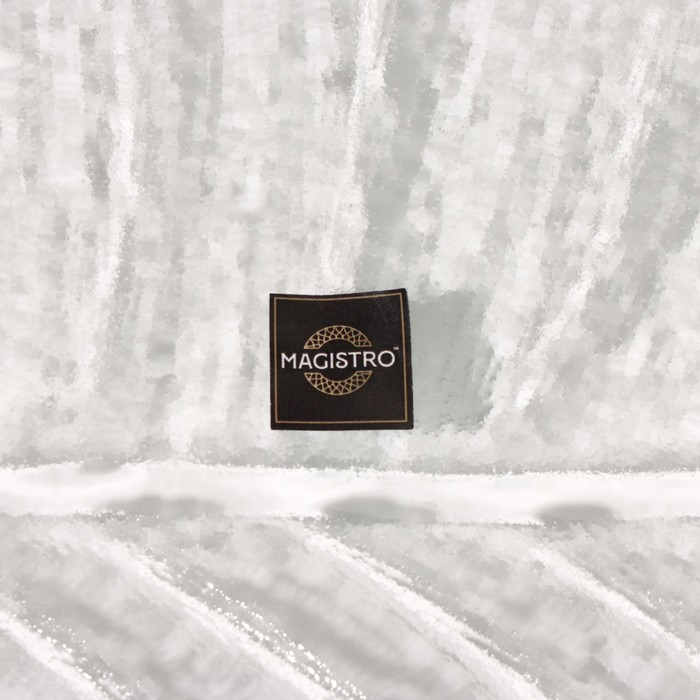 Блюдо стеклянное сервировочное Magistro &laquo;Лист&raquo;, 34&times;18,5&times;1,9 см, цвет прозрачный