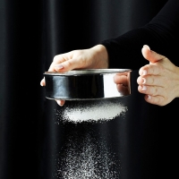 Сито для просеивания Доляна «Металлик», d=13,5 см, цвет серебристый Сито для просеивания Доляна «Металлик», d=13,5 см, цвет серебристый