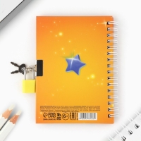 Записная книжка на замочке &laquo;Хорошего котика должно быть много&raquo;, 50 листов.