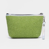 Косметичка на молнии, цвет зелёный Косметичка на молнии, цвет зелёный