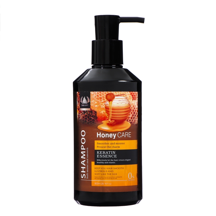 Шампунь для волос увлажняющий Шампунь для волос увлажняющий "Медовый уход", 800 мл