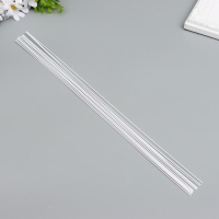 Проволока для творчества "Blumentag" 1.2 мм, 12 шт, 40 см, в пластиковой оплётке, белый Проволока для творчества "Blumentag" 1.2 мм, 12 шт, 40 см, в пластиковой оплётке, белый