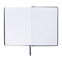 Ежедневник недатированный, A5 136 листов, кожзам, deVENTE. Prestige, твердая обложка с поролоном, карман, перфорация, ляссе, блок 70%, синий Ежедневник недатированный, A5 136 листов, кожзам, deVENTE. Prestige, твердая обложка с поролоном, карман, перфорация, ляссе, блок 70%, синий