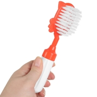 Набор расчёсок с погремушкой «Мяу», 2 предмета: расчёска с зубчиками + щётка, МИКС Набор расчёсок с погремушкой «Мяу», 2 предмета: расчёска с зубчиками + щётка, МИКС