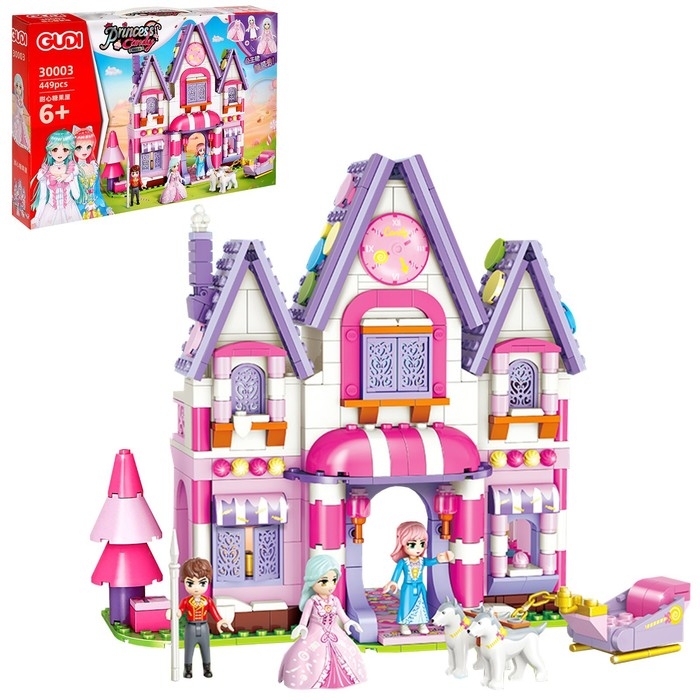 Конструктор Принцессы &laquo;Сахарный домик&raquo;, 449 деталей