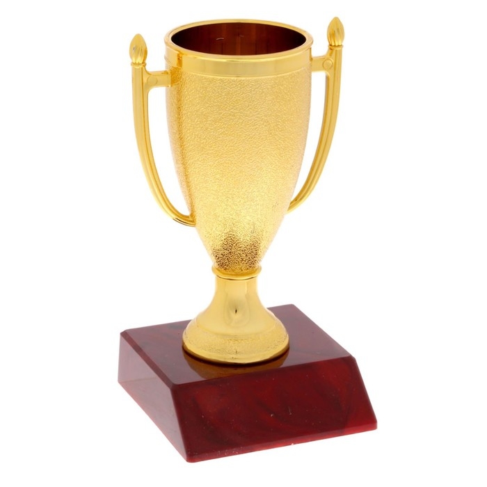 Кубок 103, наградная фигура, золото, подставка пластик, 12 х 6,3 х 6,3 см Кубок 103, наградная фигура, золото, подставка пластик, 12 х 6,3 х 6,3 см