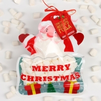 Новый год! Маршмеллоу в пакете с шильдиком &laquo;Счастливого нового года&raquo;, со вкусом пломбира, 40 г