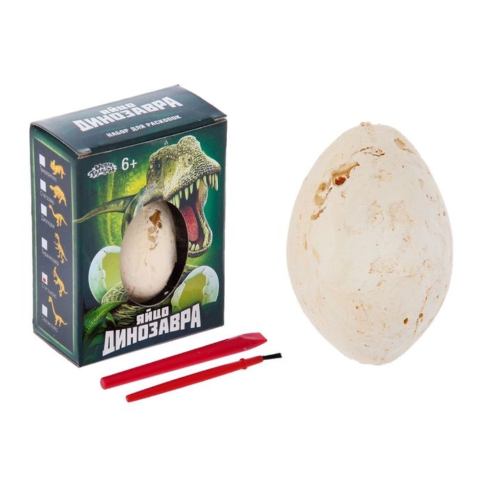Набор археолога &laquo;Стегоцерас&raquo;, серия &laquo;Окаменелое яйцо динозавра&raquo;